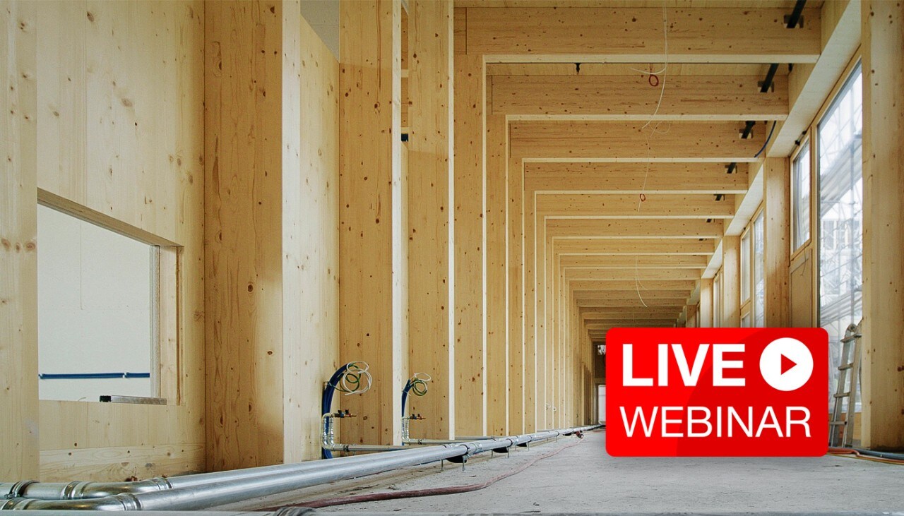 Live Webinar Holzbaulösungen