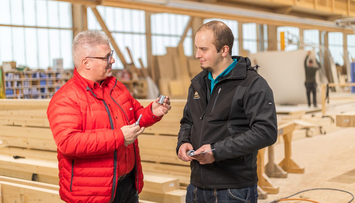 Hilti HCW Holzverbinder mit Krattiger Holzbau AG