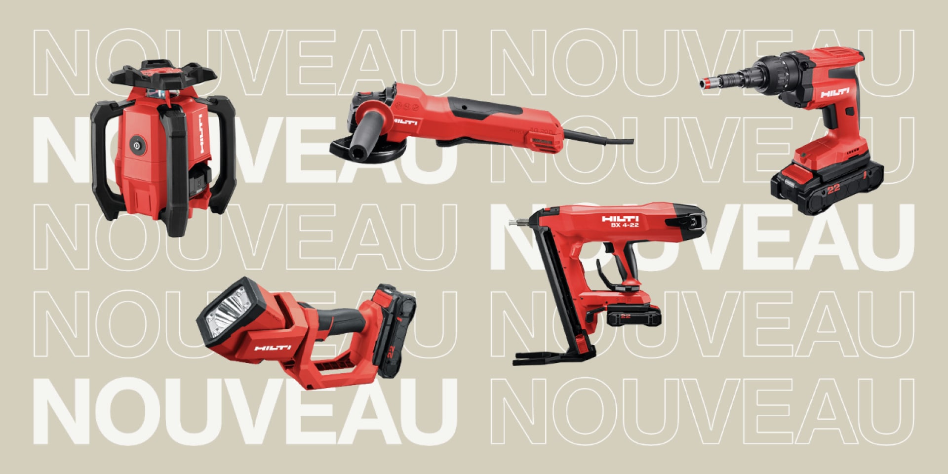 Nouveaux produits Hilti 