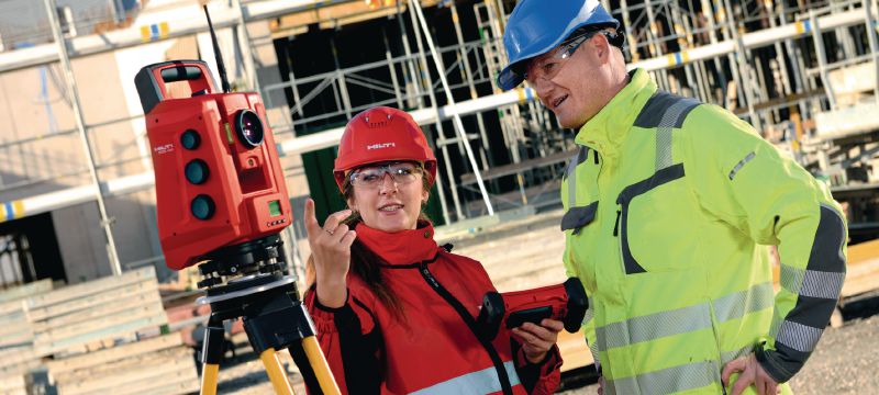 Schulung zu Geräten für Bemessungen auf der Baustelle Praktische Schulung für Anwender von Geräten und Software für Bemessungen auf der Baustelle