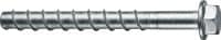 Tassello avvitabile HUS4-H Tassello avvitabile dalle massime prestazioni per il fissaggio rapido ed economico nel calcestruzzo (acciaio al carbonio, testa esagonale)