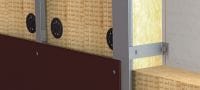 Mensola FOX V S Mensola versatile da parete per installare sottostrutture di facciata rainscreen Applicazioni 2